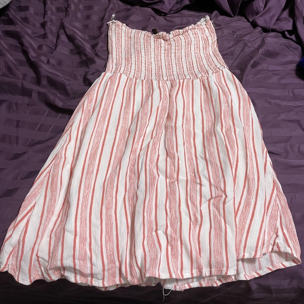 Strapless dress/coverup